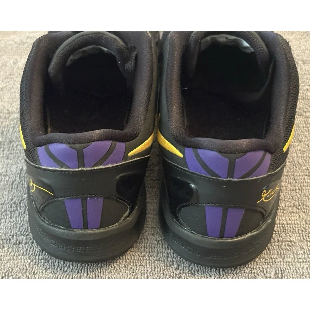Nike Kobe 8 Protro PS Lakers Away Black Gold Kids Size 2.5Y FN0267-002